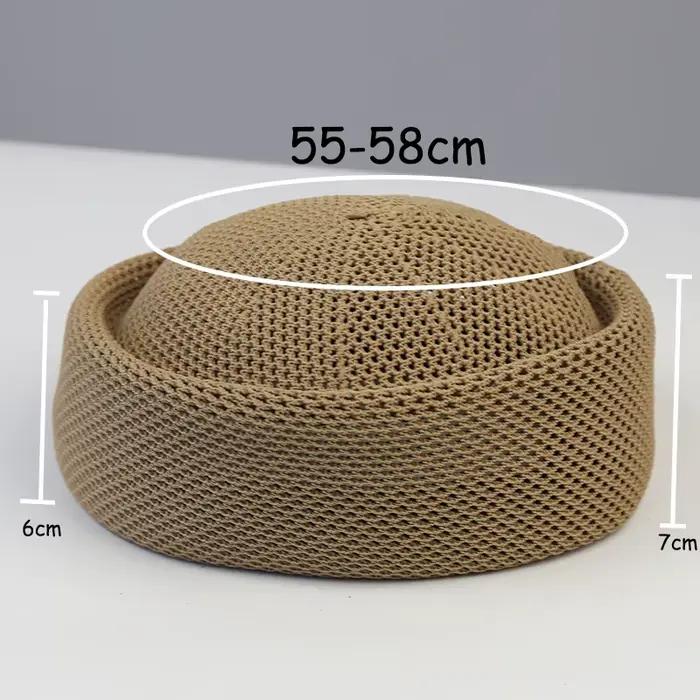 Béret d'été en maille viscosée bérets rigides pour femme décontractés style sport élégance étéOptionsResolver