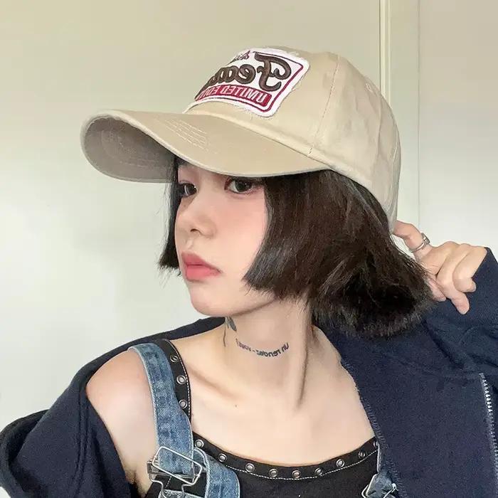 Casquettes de Baseball avec lettres roses pour femmes