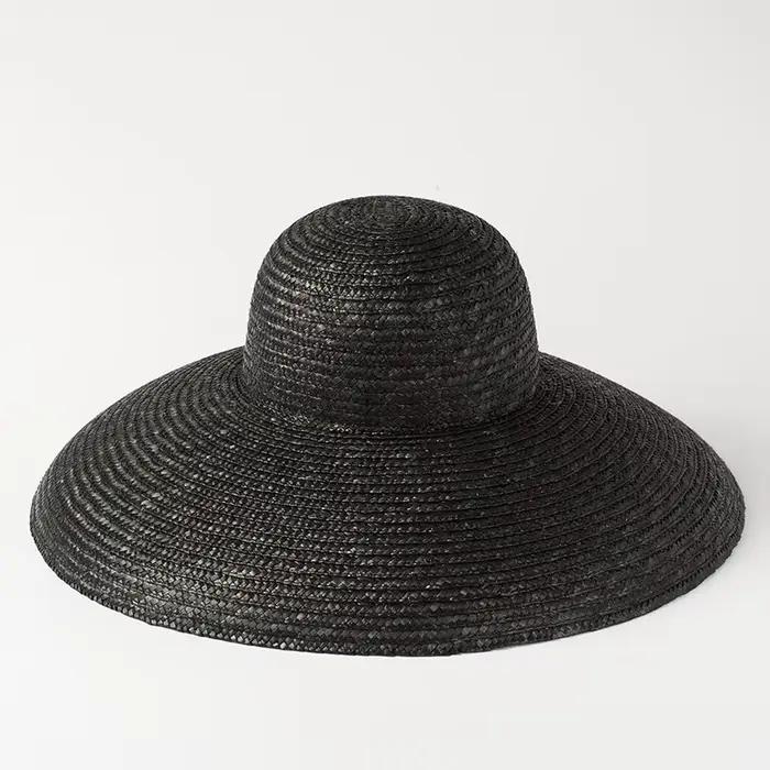 Chapeau de paille en forme de Script pour dames