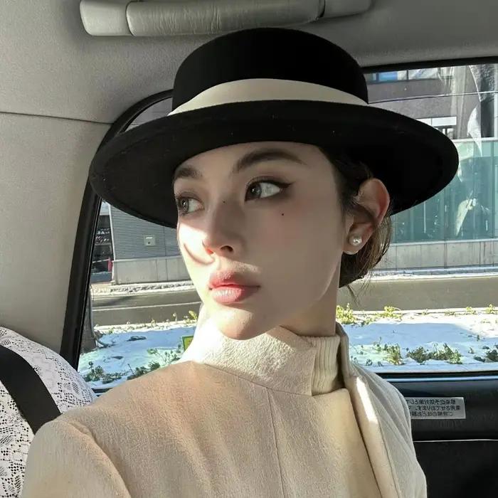 Chapeau haut-de-forme formel à la mode pour femmes