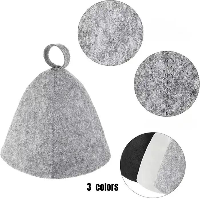 Lot de 1 à 6 chapeaux de sauna portables taille unique