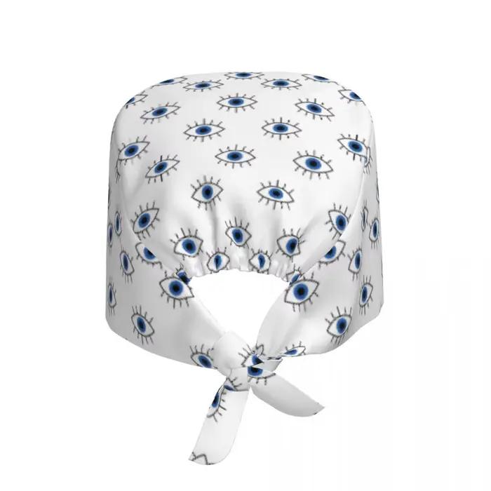 Mignon bleu turc mauvais œil chapeau de travail femmes hommes Nazar amulette Boho gommage casquettes