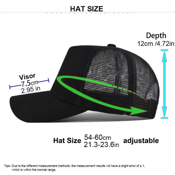 Casquette de Baseball en maille avec Logo personnalisé