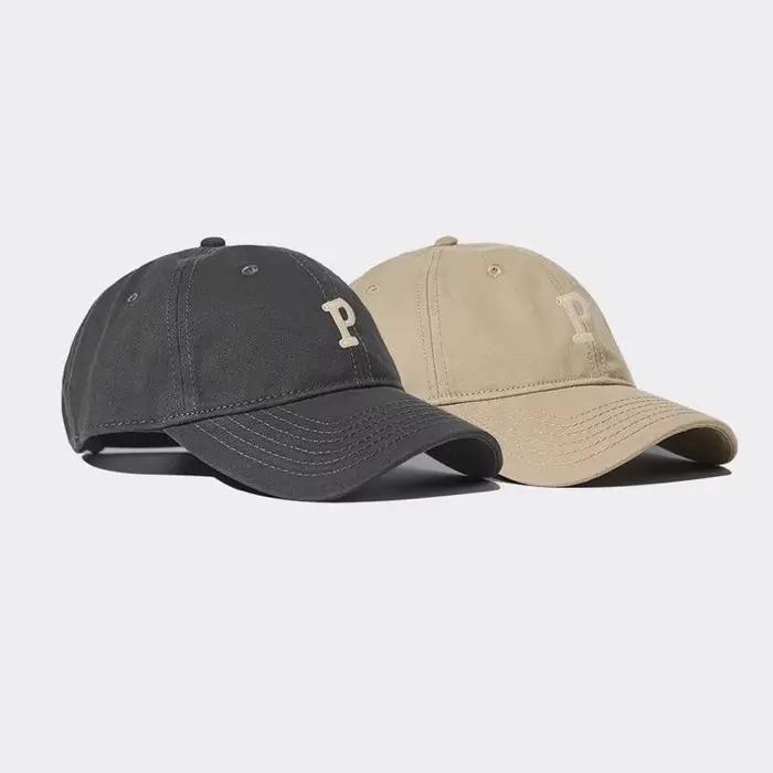 Chapeau P-Letter Baseball pour Hommes Femmes Casquette de Baseball Unisexe Décontractée Polyvalente Polyester Coton Occasions Spéciales