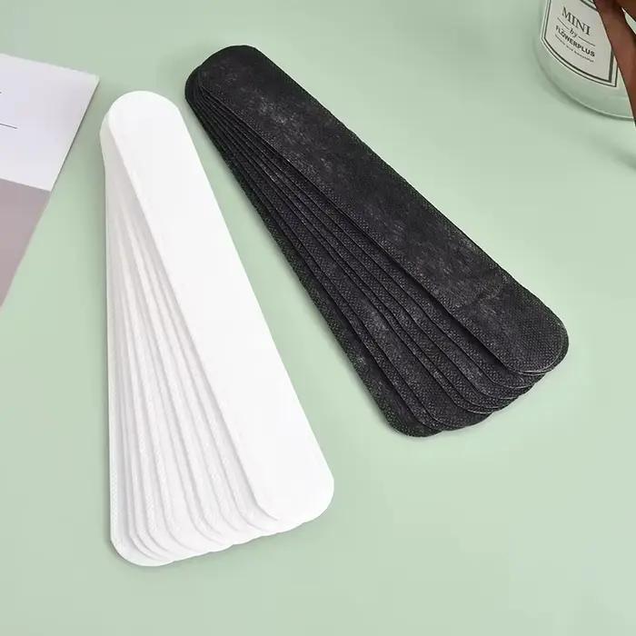 10/100 pièces chapeau absorbant la sueur autocollants femmes hommes coton Anti-saleté sport ceinture casquette jante