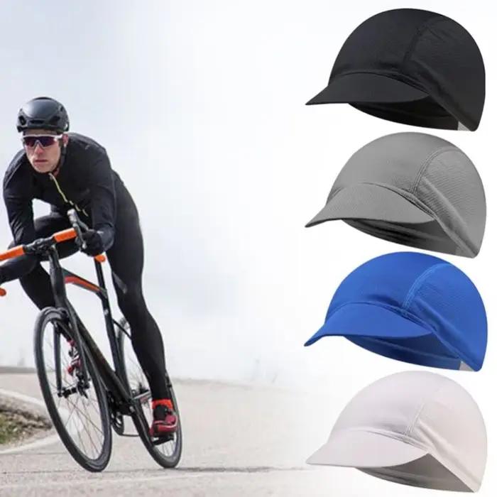 Casquette de cyclisme avec visière pour hommes et femmes