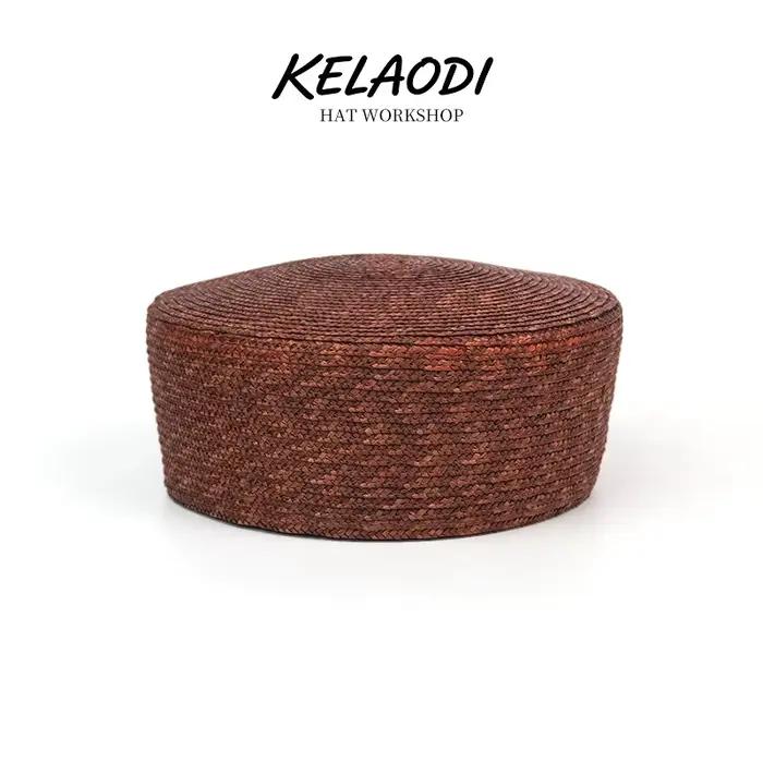 Chapeau de paille naturel style Ins Blogger