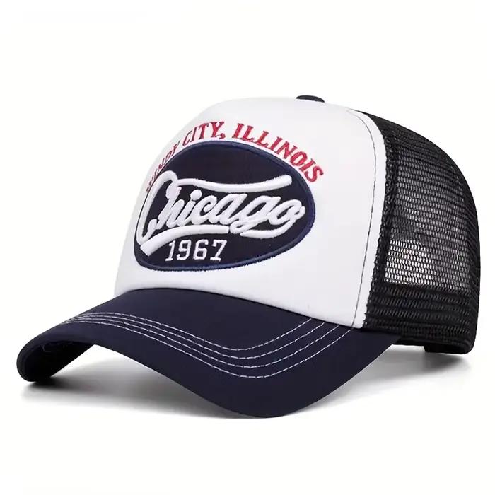 Nouvelle Casquette de Baseball 2026 CHICAGO1967 Brodé en Maille