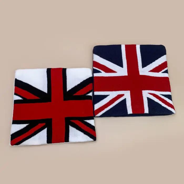 Style européen Jacquard Union Jack tricoté chapeaux nouveaux hommes femmes chaud décontracté mode personnel Rap polyvalent en plein air rue bonnets