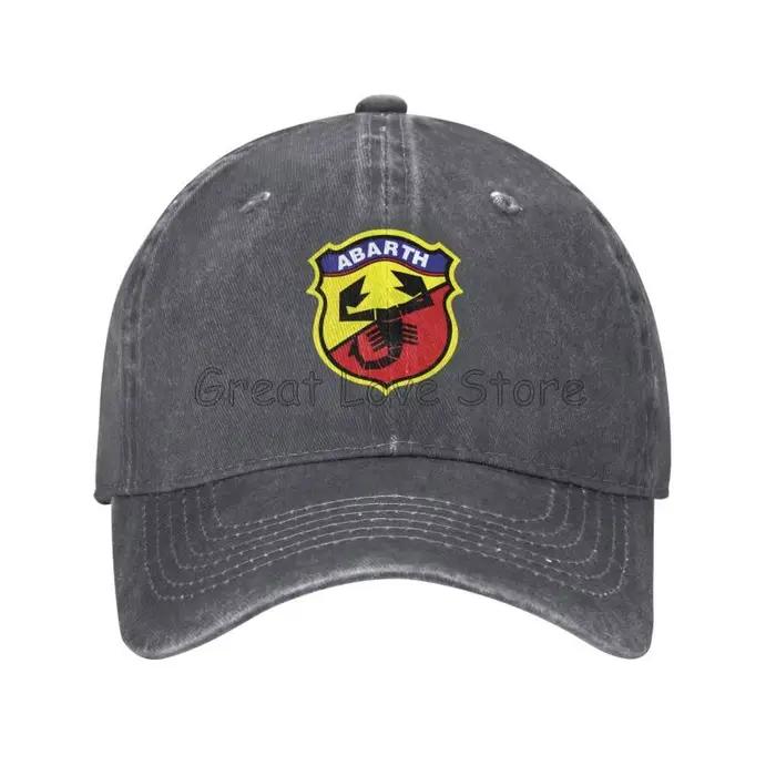 Abarth C Cool casquette de Baseball unisexe en détresse lavé coton Denim casquettes toutes saisons en plein air voyage soleil protecteur Snapback chapeaux