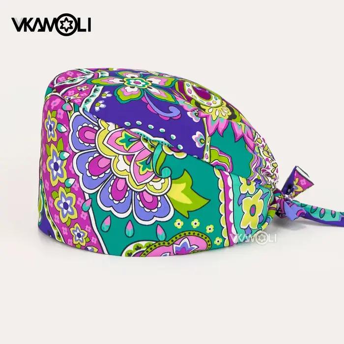 Chapeaux à imprimé floral pour femmes