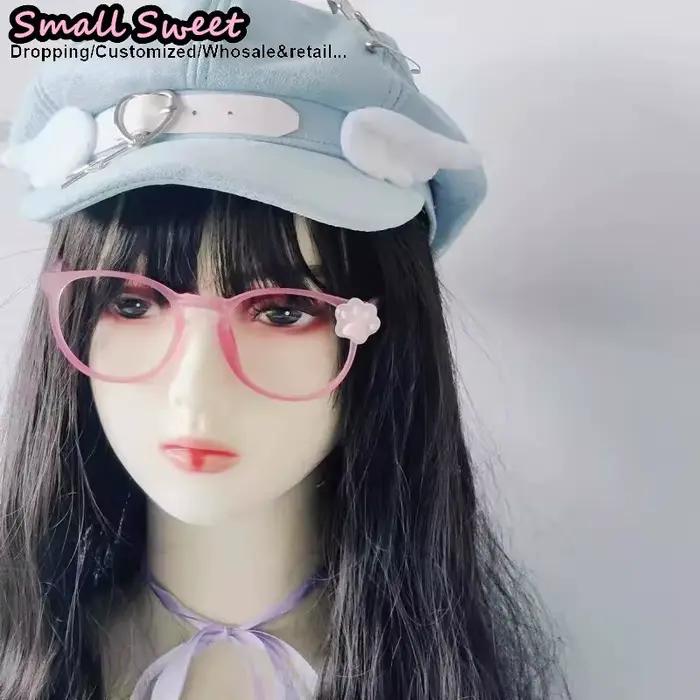 Béret gothique Lolita Y2K pour filles