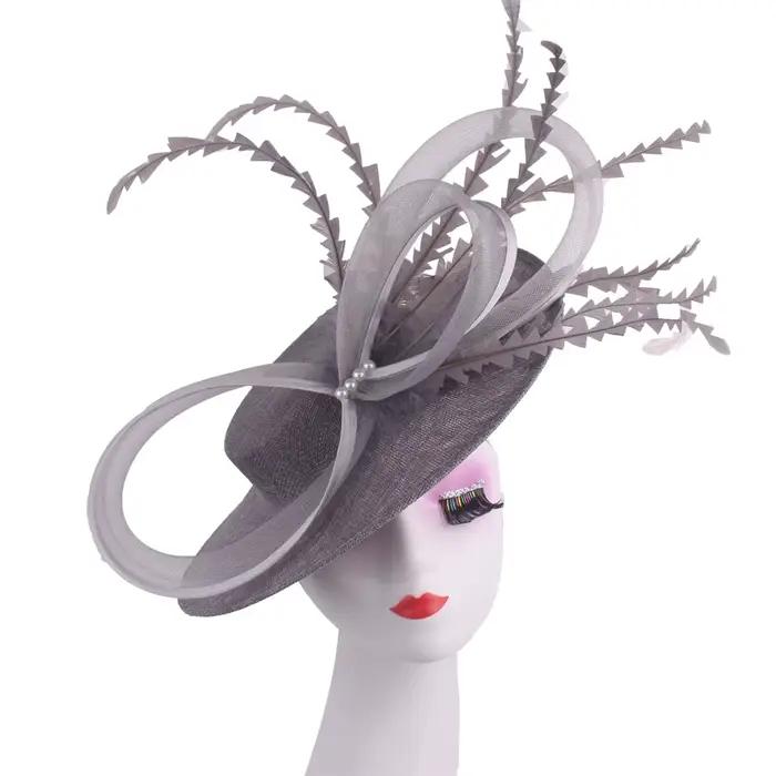 Chapeaux Fascinator Big Ascot pour femmes