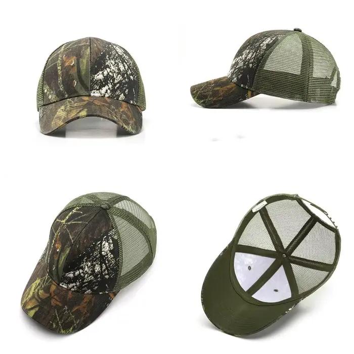 Chasse en plein air randonnée Camping visière réglable chapeau maille