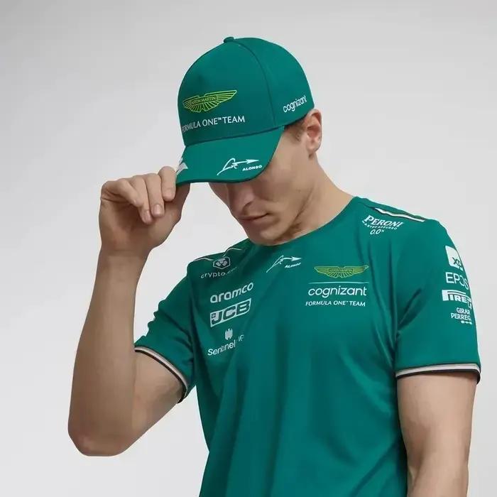 Casquette de Baseball de l'équipe Aston Martin pour hommes et femmes