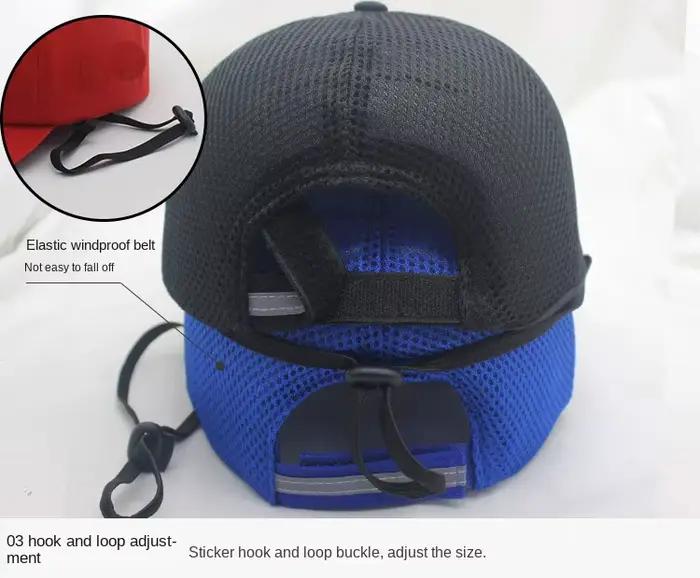 Casquette de Baseball Respirante et Légère pour Protection de la Tête