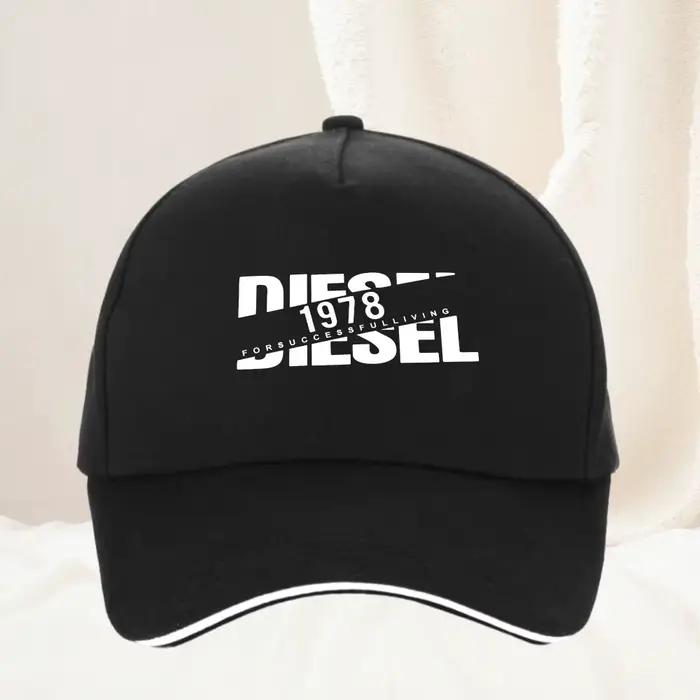 Casquette de baseball décontractée Diesel 1978 pour hommes et femmes