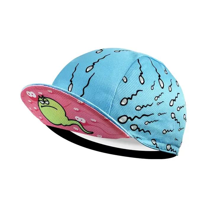 Casquette de cyclisme rétro rouge série noire casquettes