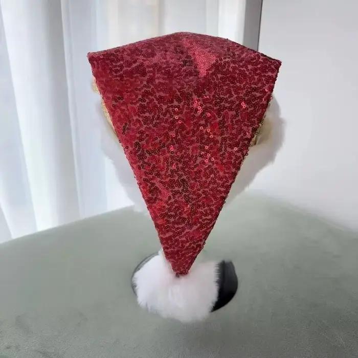 31BB Chapeaux Noël à blocs couleurs pour célébrations vacances