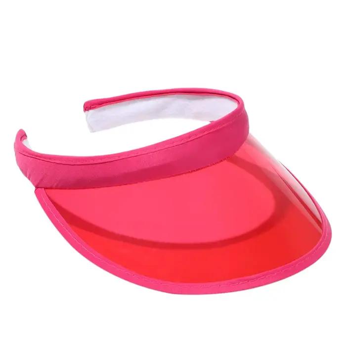 Chapeau pare-soleil en PVC pour femmes et hommes
