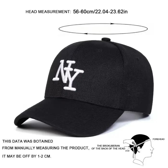 Casquette de baseball brodée avec la lettre NY
