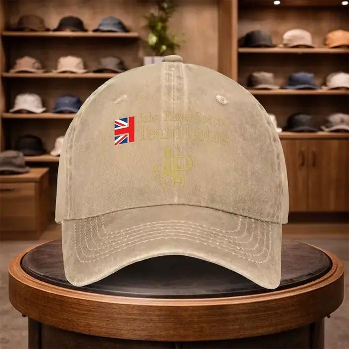 Casquette de baseball imprimée 1 X JPS pour l'équipe Lotus F1