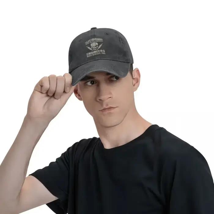 Casquettes de Baseball unisexes en coton vieilli
