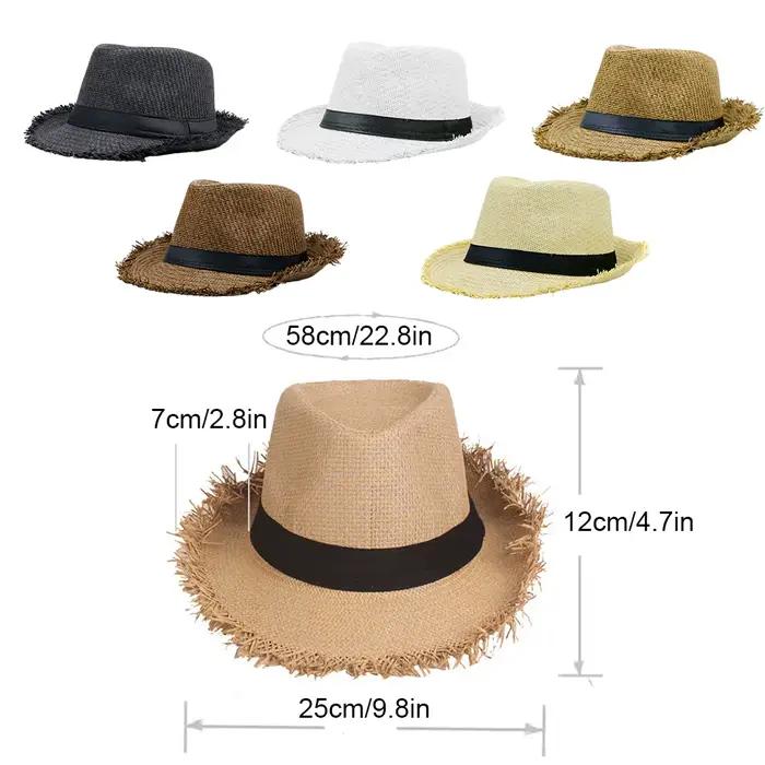 Chapeaux Panama pour hommes et femmes