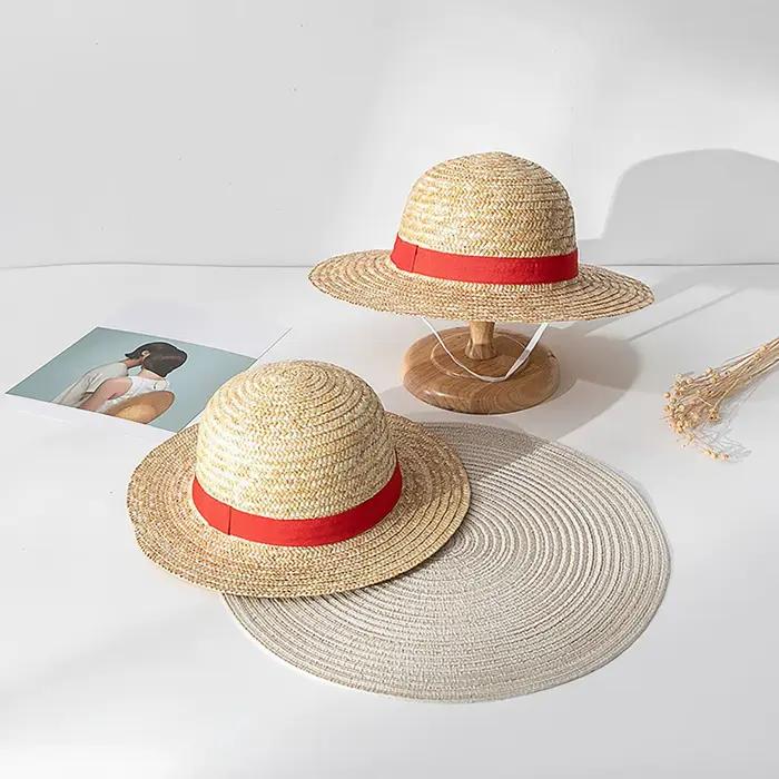 Chapeau de paille naturel
