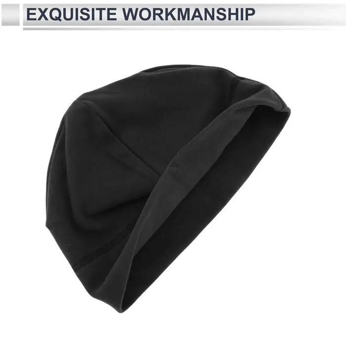 X Autohaux Chapeau de cyclisme chaud respirant noir 8,07"x10,63" 1 pièces