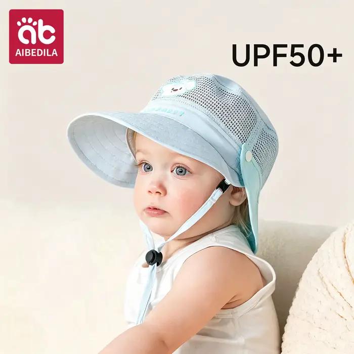 Chapeau de soleil UPF50+ pour enfants, coton, streetwear, ajustable, protection solaire, plage, jeux, occasions spéciales