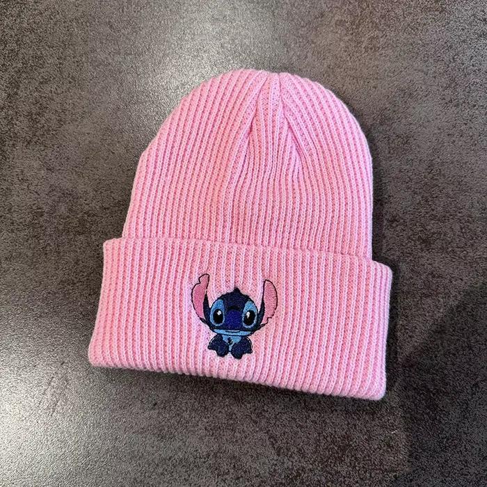 Chapeau en tricot point de dessin animé