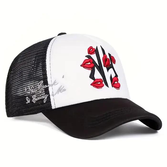 Nouvelle Casquette Tendance 2026 en Maille avec Broderie NY Lipprint