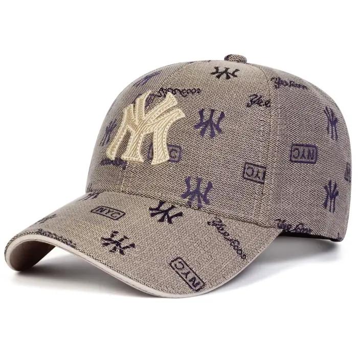 Casquette de Baseball unisexe avec lettres brodées