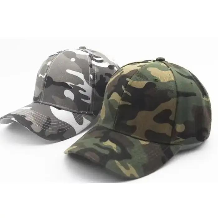 Casquette de baseball camouflage unisexe