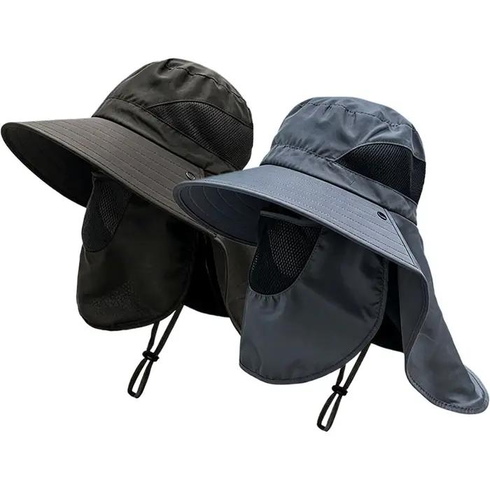 Chapeau de pêcheur avec protection pour le cou