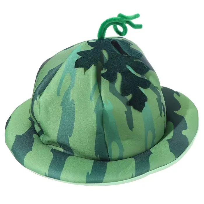 Chapeau de soleil unisexe en forme de pastèque