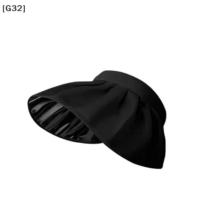 Chapeau sans calotte UPF50+ pour femme avec bandeau pliable