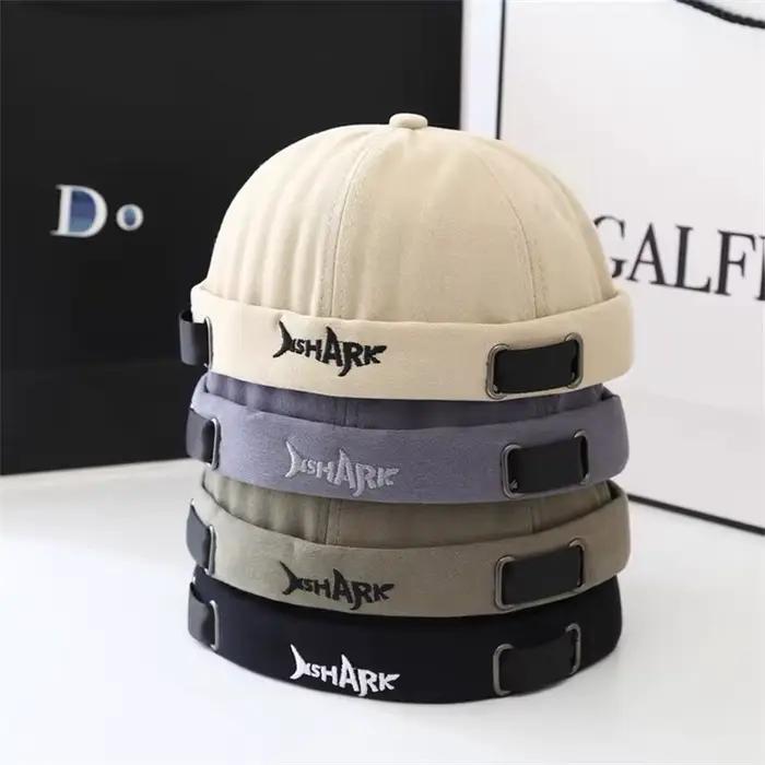Casquette docker vintage unisexe