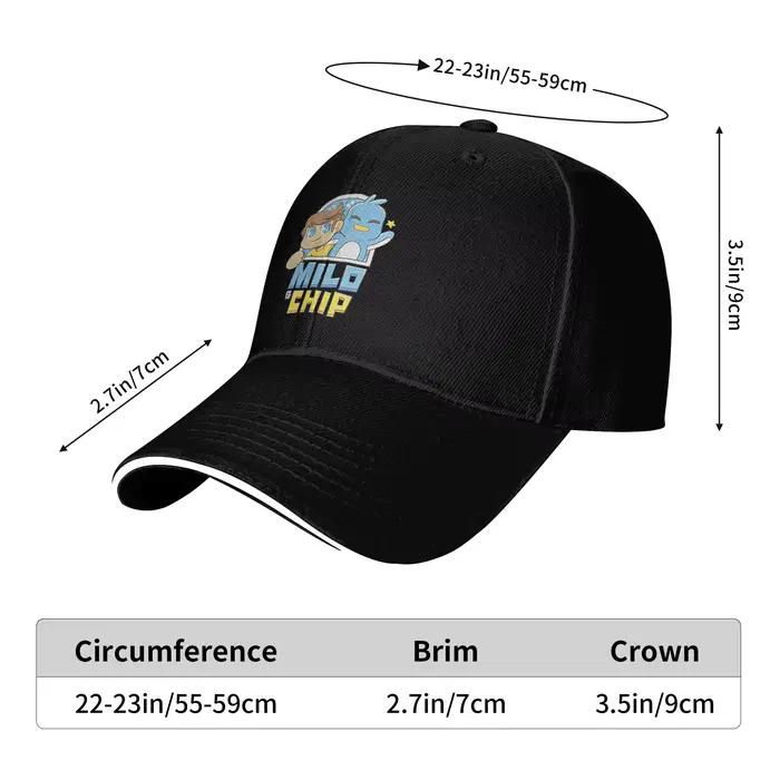 Casquette de baseball décontractée Milo et Chip