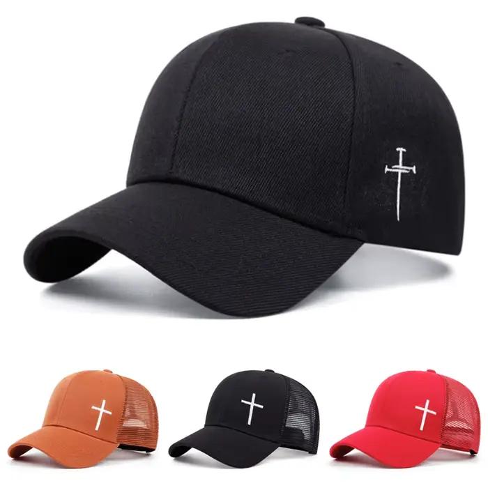 Nouvelle Casquette de Baseball 2026 avec Broderie Latérale Croisée