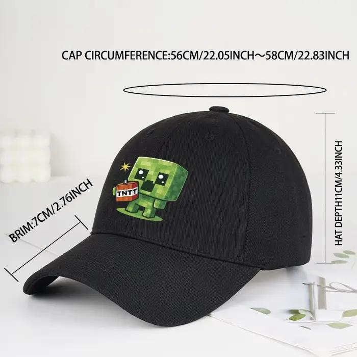 Casquette de baseball à motif Creeper | Casquette Hip-Hop unisexe