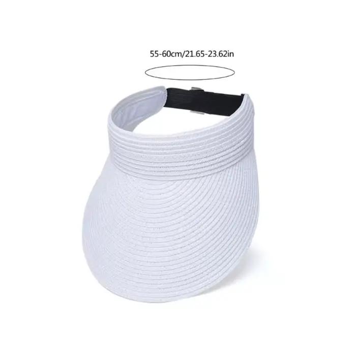 Casquettes à visière supérieure vide Anti-UV pour femmes