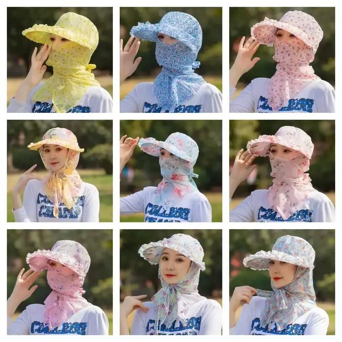 Chapeau portable pour la protection solaire et anti-UV