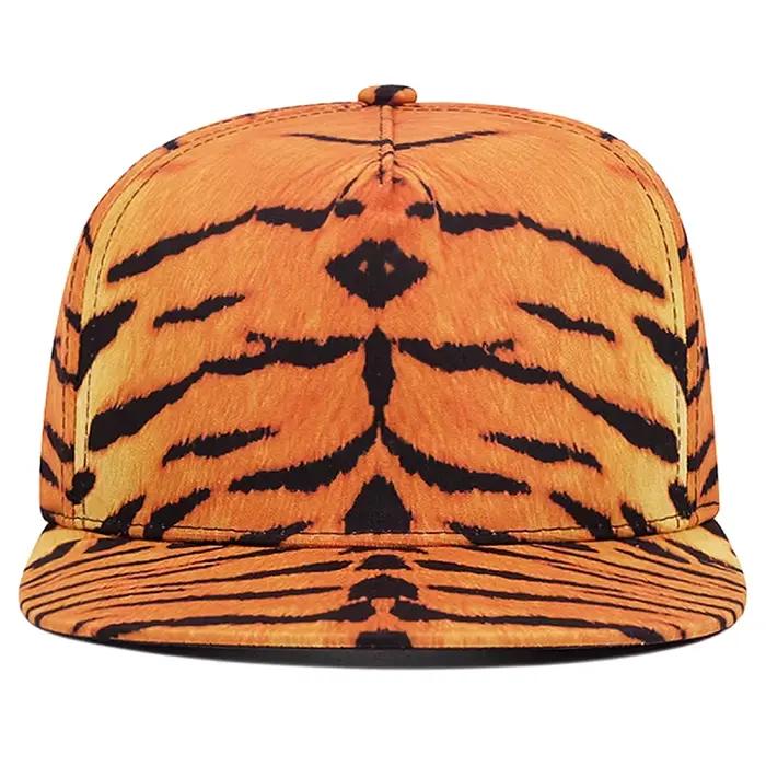 2025 mode et créatif nouveau chapeau à bords plats avec motif imprimé Street Pop skateboard Hip Hop