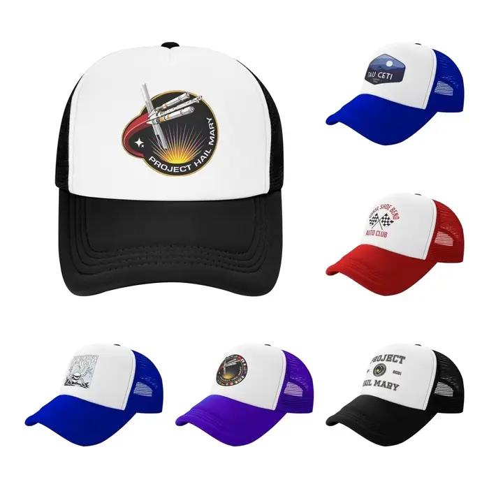 Casquette de baseball en maille avec patch Mission Hail Mary