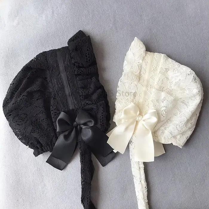 Chapeau en dentelle rétro pour femmes, accessoire victorien ajustable pour cosplay et cérémonies de mariage
