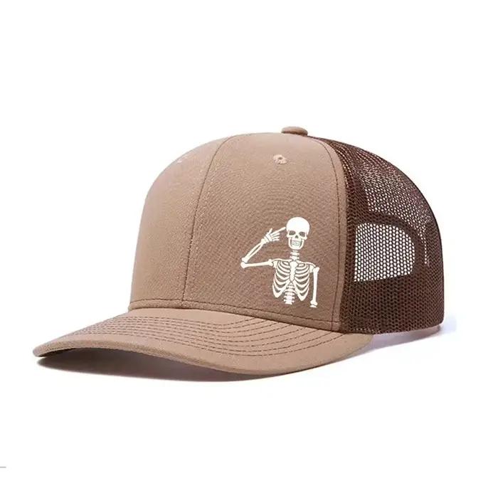 Casquette de baseball micro incurvée Skull Richardson pour hommes et femmes