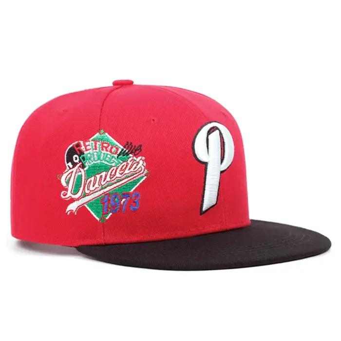 Nouvelle Casquette de Baseball 2026 à Bord Plat avec Lettre P Brodé 1973 sur le Côté