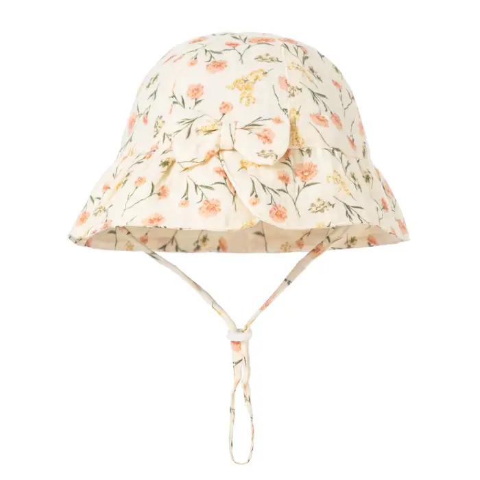Chapeau en coton à large bord pour bébés garçons et filles